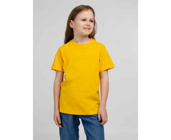 Футболка детская Regent Kids 150 желтая, на рост 118-128 см (8 лет), Цвет: желтый, Размер: 8 лет (118-128 см), изображение 5