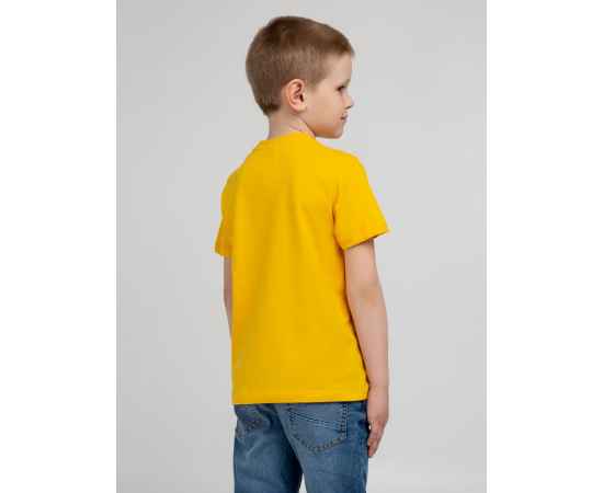 Футболка детская Regent Kids 150 желтая, на рост 118-128 см (8 лет), Цвет: желтый, Размер: 8 лет (118-128 см), изображение 4