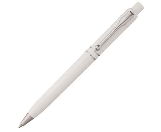 Ручка шариковая Raja Chrome, белая, Цвет: белый, Размер: 14х1 см, изображение 3