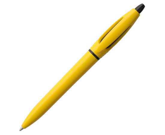 Ручка шариковая S! (Си), желтая, Цвет: желтый, Размер: 13, изображение 3