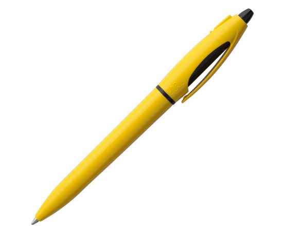 Ручка шариковая S! (Си), желтая, Цвет: желтый, Размер: 13, изображение 4