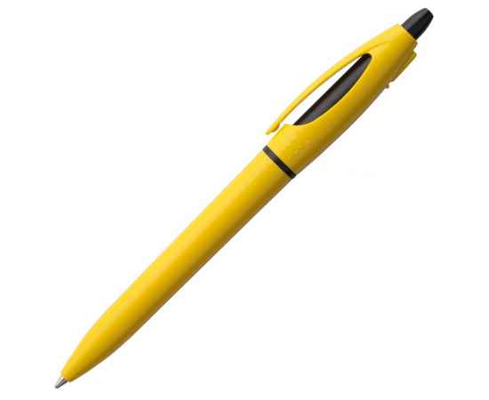 Ручка шариковая S! (Си), желтая, Цвет: желтый, Размер: 13, изображение 2