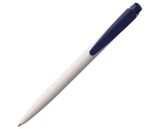 Ручка шариковая Senator Dart Polished, бело-синяя, Цвет: белый, синий, Размер: 14,3x1 см, изображение 3