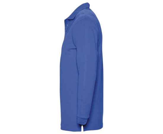 Рубашка поло мужская с длинным рукавом Winter II 210 ярко-синяя G_11353241S, Цвет: синий, Размер: S, изображение 3