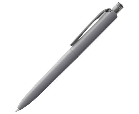 Ручка шариковая Prodir DS8 PRR-T Soft Touch, серая, Цвет: серый, Размер: 14х1, изображение 2