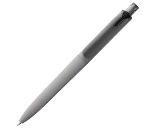 Ручка шариковая Prodir DS8 PRR-T Soft Touch, серая, Цвет: серый, Размер: 14х1, изображение 4