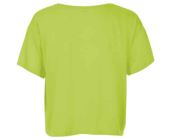 Футболка укороченная женская Maeva зеленый неон, размер XL/XXL, Цвет: зеленый, Размер: XL/2XL, изображение 2