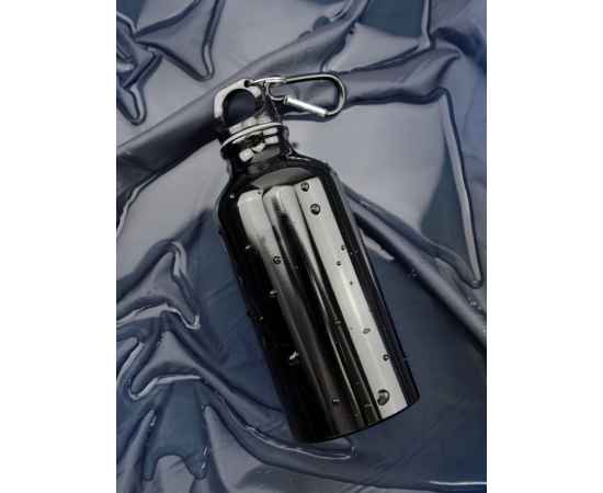 Бутылка для спорта Re-Source, черная, Цвет: черный, Объем: 400, Размер: диаметр 6, изображение 3