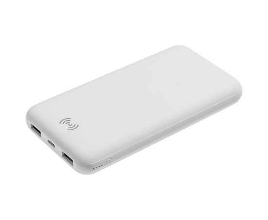 Aккумулятор Quick Charge Wireless 10000 мАч, белый, Цвет: белый, Размер: 7, изображение 2