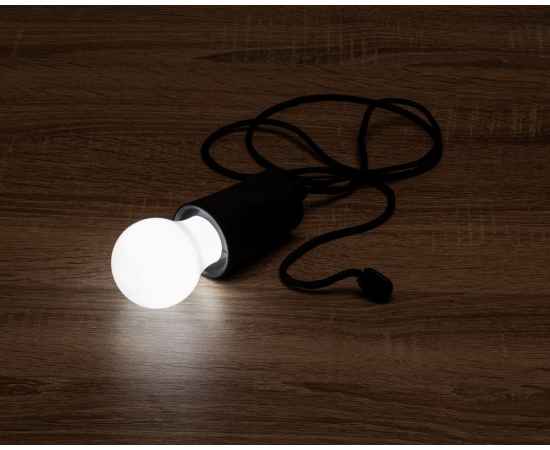 Лампа портативная Lumin, черная, Цвет: черный, Размер: 5, изображение 4