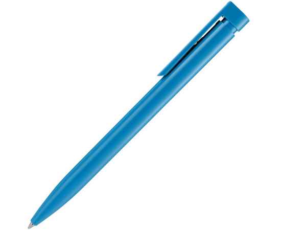 Ручка шариковая Liberty Polished, голубая, Цвет: голубой, Размер: 14, изображение 3