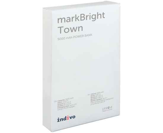 Аккумулятор с подсветкой markBright Town, 5000 мАч, черный, Цвет: черный, Размер: 12, изображение 12