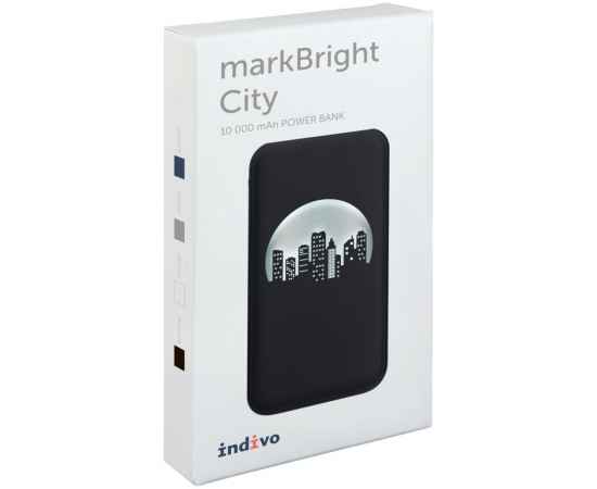 Аккумулятор с подсветкой markBright City, 10000 мАч, черный, Цвет: черный, Размер: 7, изображение 11