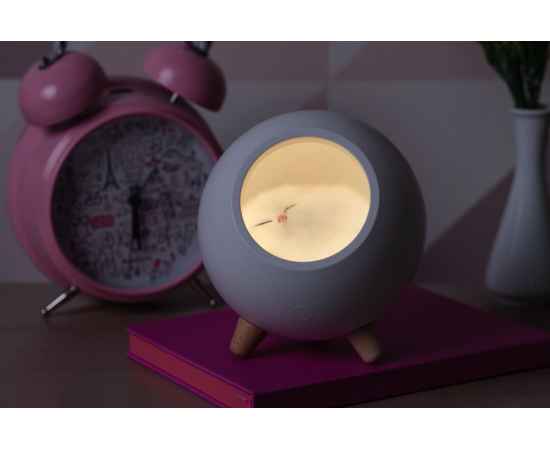 Беспроводная лампа-колонка Right Meow, белая, Цвет: белый, Размер: Диаметр 13 см, изображение 9