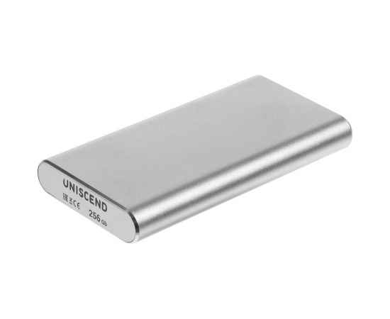 Портативный внешний диск SSD Uniscend Drop, 256 Гб, серебристый, Цвет: серебристый, изображение 2