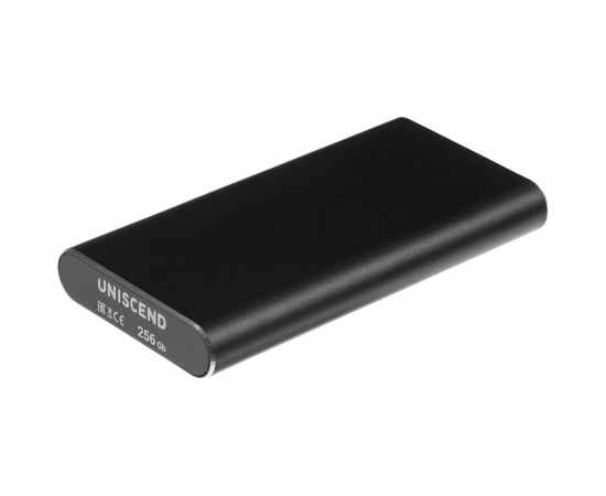 Портативный внешний диск SSD Uniscend Drop, 256 Гб, черный, Цвет: черный, изображение 3