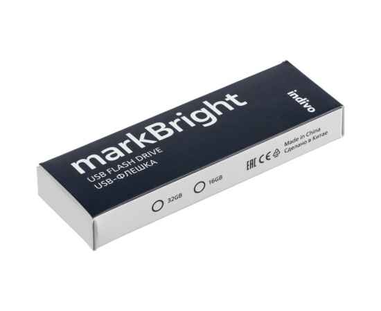Флешка markBright с синей подсветкой, 32 Гб, изображение 9
