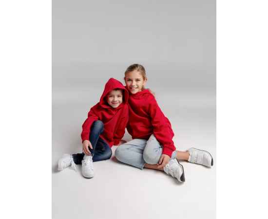 Толстовка детская Stellar Kids, красная, на рост 96-104 см (4 года), Цвет: красный, Размер: 4 года (96-104 см), изображение 10