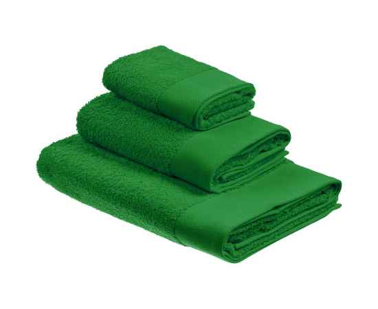 Полотенце Odelle, большое, зеленое, Цвет: зеленый, Размер: 70х140 см, изображение 5