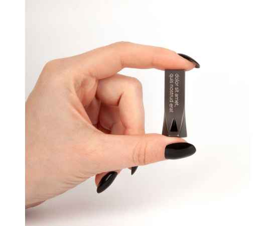 Флешка Ergo Style Black, USB 3.0, черная, 32 Гб, изображение 8
