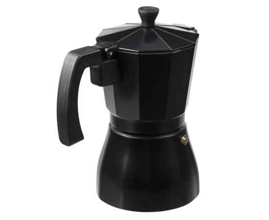 Гейзерная кофеварка Siena, черная, Цвет: черный, Объем: 200, Размер: высота 19 см, изображение 2