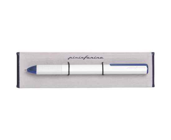 Ручка шариковая PF One, серебристая с синим, Цвет: синий, серебристый, Размер: длина 14 см, изображение 3