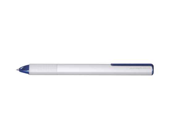 Ручка шариковая PF One, серебристая с синим, Цвет: синий, серебристый, Размер: длина 14 см, изображение 2