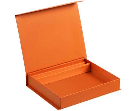 Коробка Duo под ежедневник и ручку, оранжевая, изображение 2