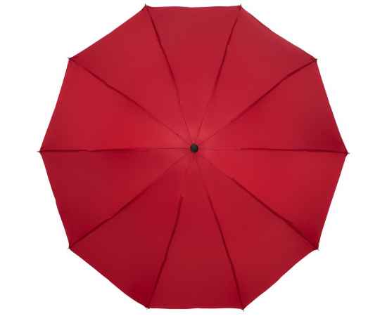 Зонт наоборот складной Stardome, красный с серебристым, Цвет: красный, изображение 2