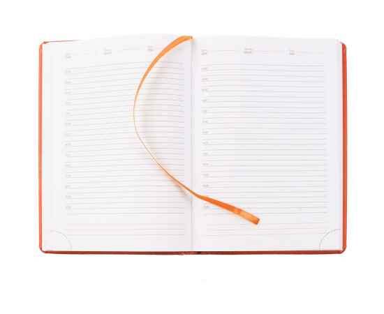 Ежедневник Prizma, недатированный, оранжевый, Цвет: оранжевый, изображение 4