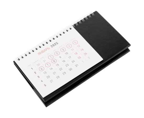 Календарь настольный Brand, черный, изображение 3