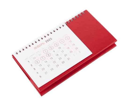 Календарь настольный Brand, красный, изображение 3