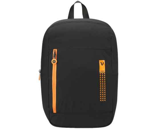 Складной рюкзак Compact Neon, черный с оранжевым, Цвет: черный, оранжевый, Объем: 23, изображение 2