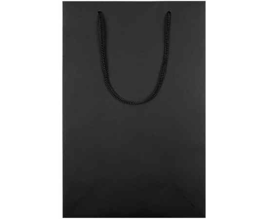 Пакет бумажный Waski M, черный, Цвет: черный, изображение 2