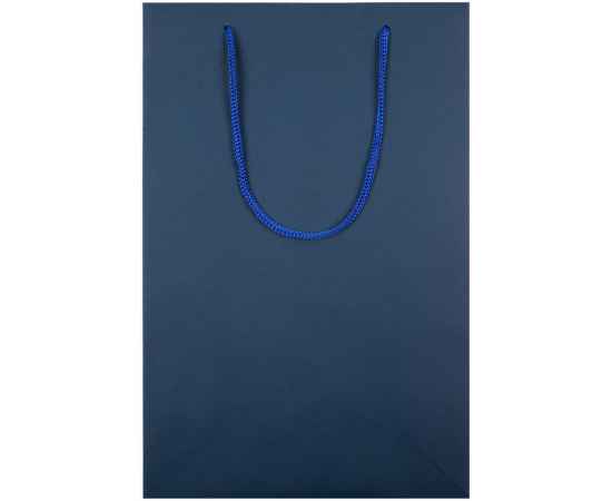 Пакет бумажный Waski M, синий, Цвет: синий, изображение 2