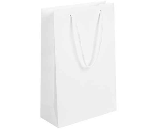 Пакет бумажный Waski M, белый, Цвет: белый