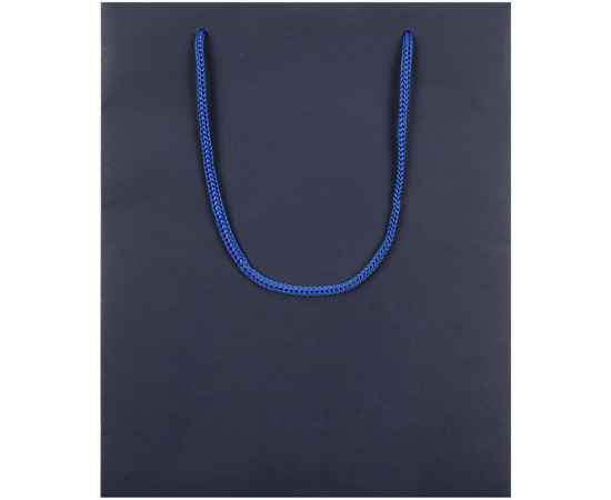 Пакет бумажный Vid M, синий, Цвет: синий, изображение 2