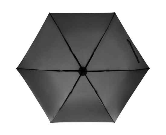 Зонт складной Zero 99, темно-серый (графит), изображение 2