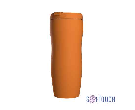 Термостакан 'Монтана' 400 мл, покрытие soft touch, оранжевый, Цвет: оранжевый