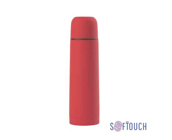 Термос 'Крит' 500 мл, покрытие soft touch, красный, Цвет: красный