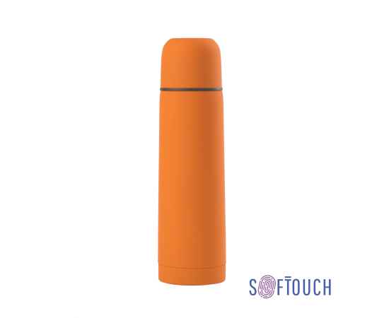 Термос 'Крит' 500 мл, покрытие soft touch, оранжевый, Цвет: оранжевый