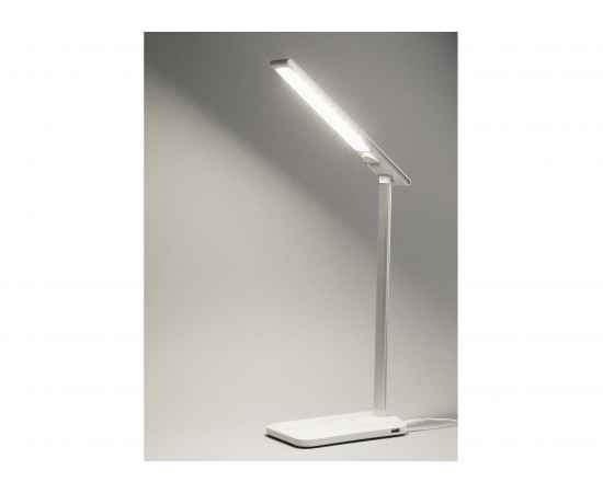 Лампа с беспроводным зарядным устройством 'High Light', белый, Цвет: белый