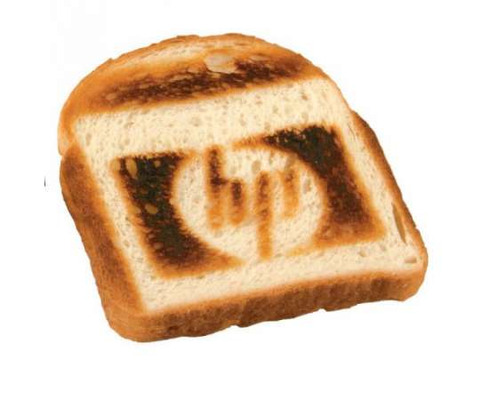 Тостеры, выжигающие логотип на хлебе, изображение 3