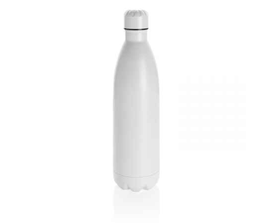 Вакуумная бутылка из нержавеющей стали, 1 л, Белый, Цвет: белый, Размер: Длина 32,8 см., ширина 8,9 см., высота 32,8 см., диаметр 8,9 см.