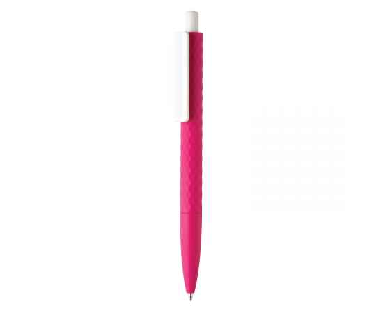 Ручка X3 Smooth Touch, Белый, Цвет: розовый, белый, Размер: , высота 14 см., диаметр 1 см.