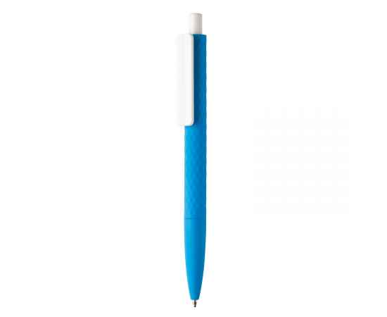 Ручка X3 Smooth Touch, Белый, Цвет: синий, белый, Размер: , высота 14 см., диаметр 1 см.