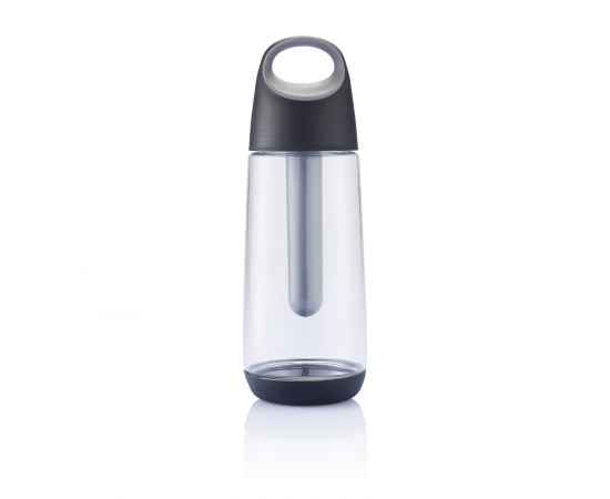 Бутылка для воды Bopp Cool, 700 мл, Черный, Цвет: черный, серый, Размер: , высота 25 см., диаметр 8 см.