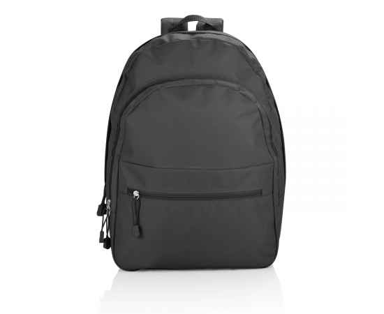 Рюкзак Basic, Черный, Цвет: черный, Размер: Длина 43,9 см., ширина 34 см., высота 14,8 см.