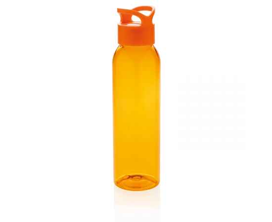 Герметичная бутылка для воды из AS-пластика, Оранжевый, Цвет: оранжевый, Размер: , высота 26 см., диаметр 6,6 см.