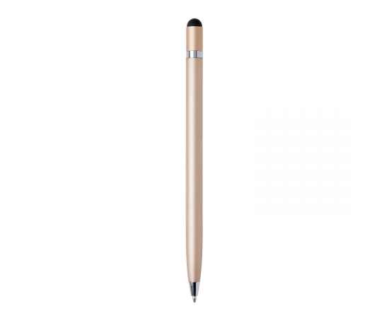 Металлическая ручка Simplistic, золотой,, Цвет: золотой, Размер: , высота 14,1 см., диаметр 0,9 см.